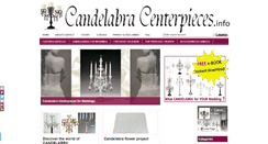 Desktop Screenshot of candelabracenterpieces.info